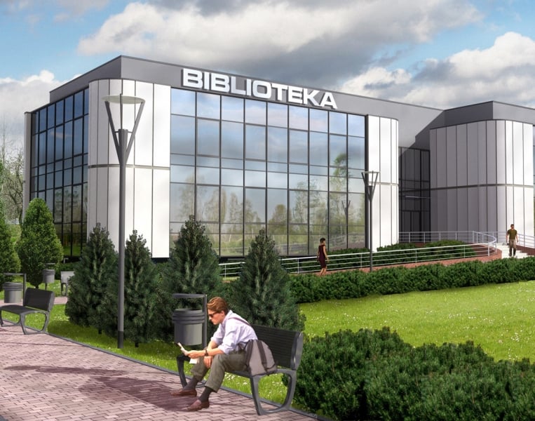 Biblioteka_widok od frontu