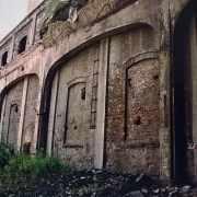 Ściana hali pieców obrotowych
