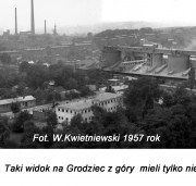 Panorama cementowni Grodziec - 1957 r.