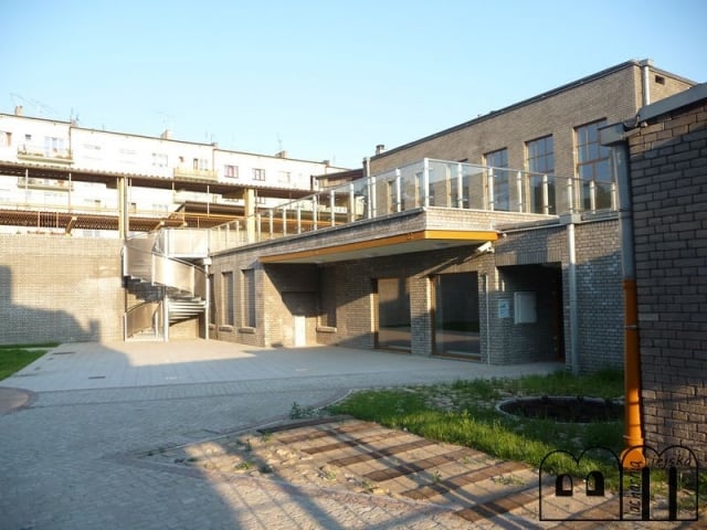 Dworzec PKP - wewnętrzny dziedziniec