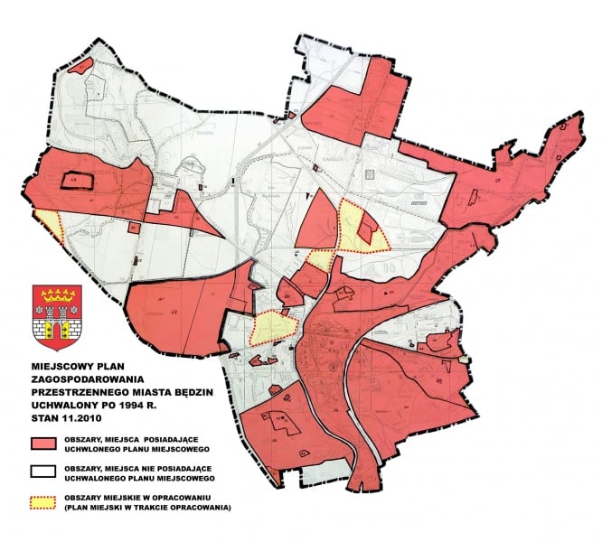 Aktualny plan zagospodarowania przetrzennego Będzina_11.2010