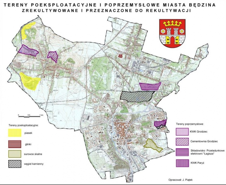 tereny pod rekultywację w Będzinie